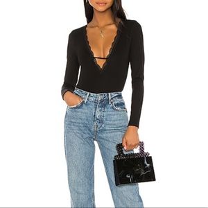 Majorelle Deep V Bodysuit